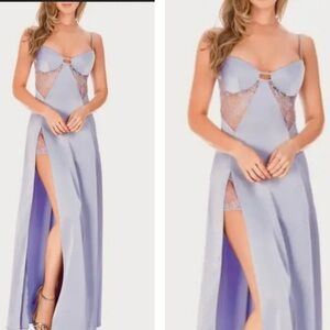 Katie May Ariana Gown in Periwinkle